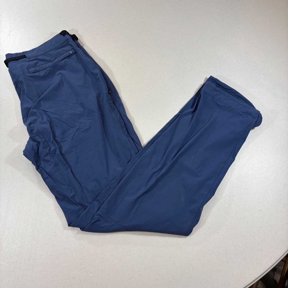 Mountain Hardwear Chockstone Mens Blue Hiking Climbing Pants 33/34 OM8588